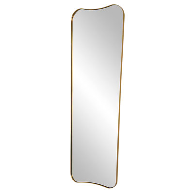 Grand miroir en laiton antique Capra Joss & Main Belvoir