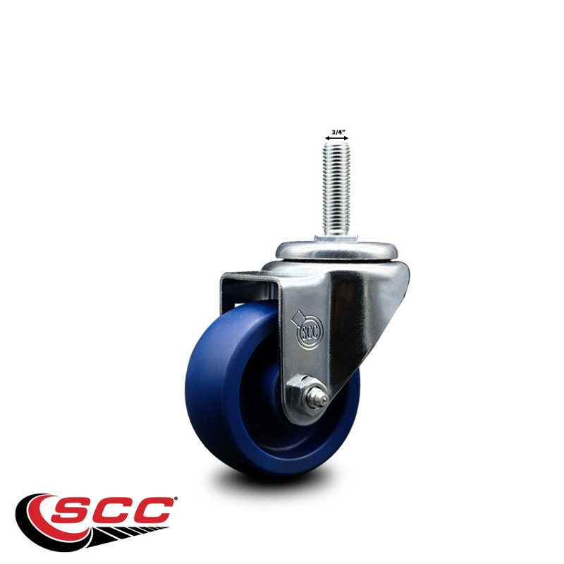Roulettes de service pivotantes 3 po 3 po