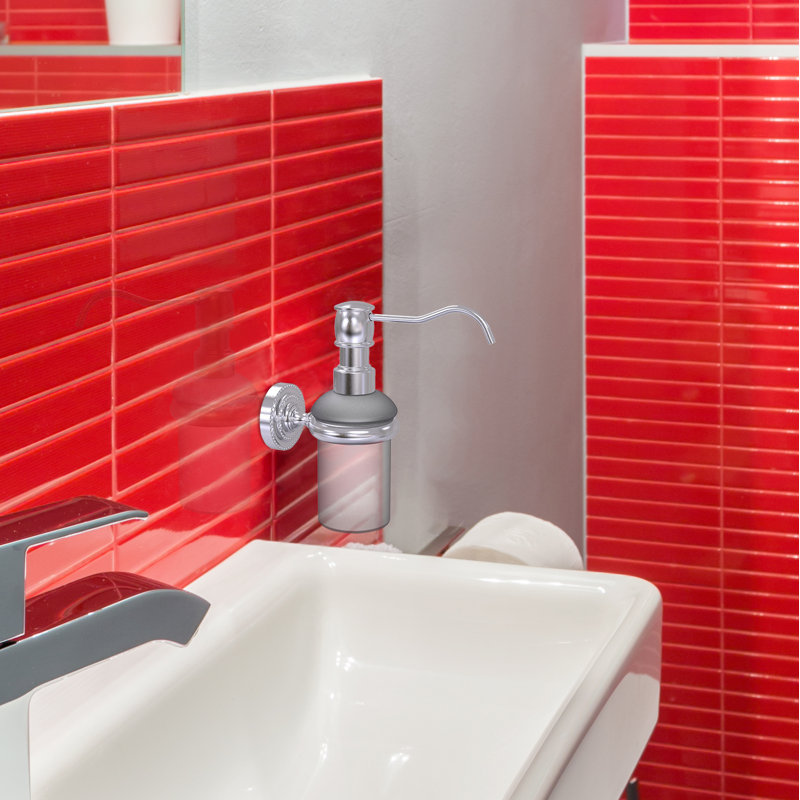 Distributeur de savon mural Marchmont, Chrome satiné