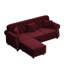Canapé Chesterfield 82,6 po Mid-Century-798475166