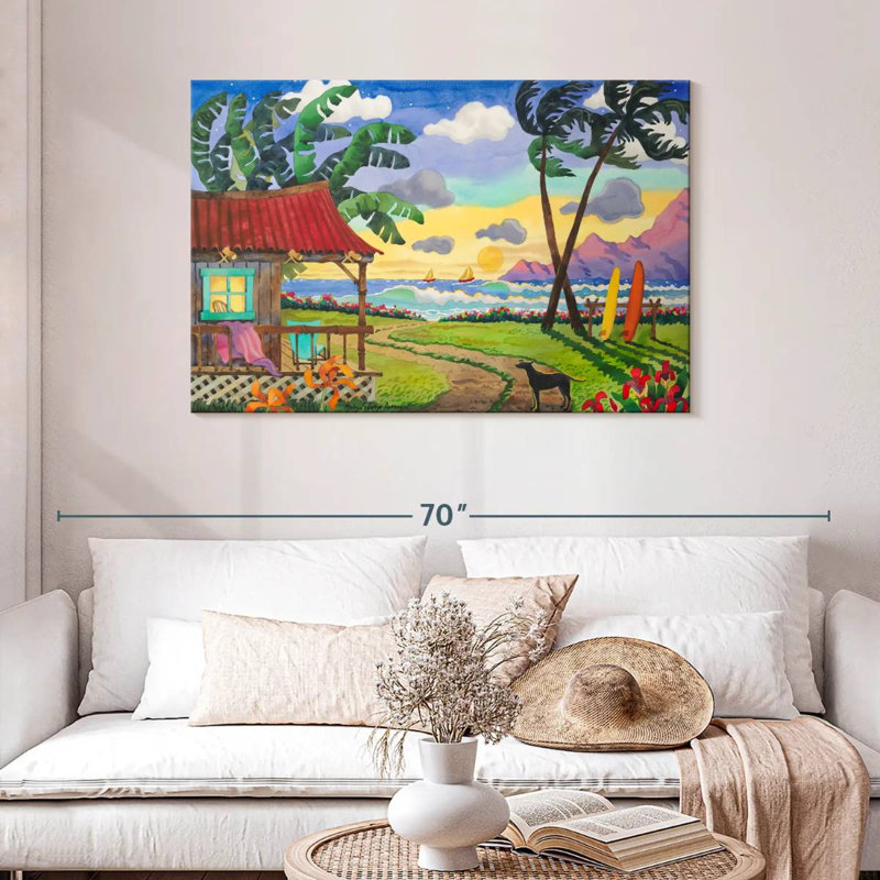 Gillard My Island Paradise II, H 30 po x l 45 po