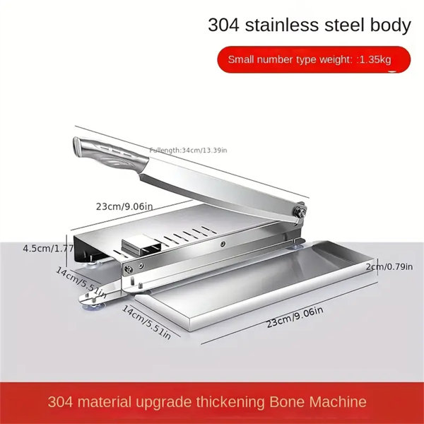 Wuyi Stainless Steel Manual Meat Slicer