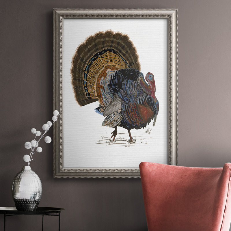 Turquie Étude I - Peinture sur toile encadrée, L 16 po x H 20 po