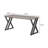 55 Inches Modern Writing Desk With Z-Shaped Metal Legs-952258783
