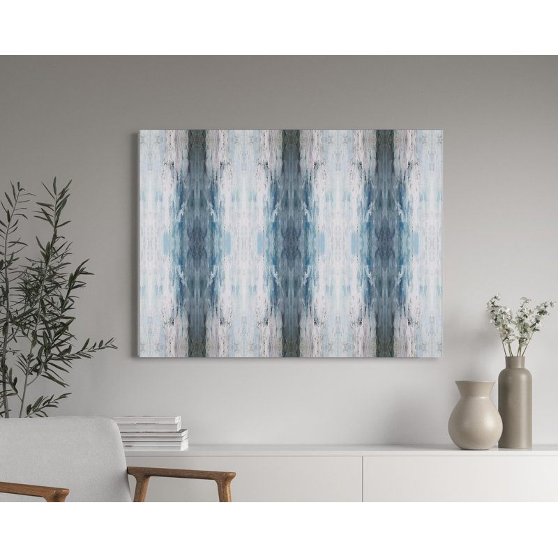 Trinity On Giclee Canvas Hand Embellished Art, Brown Framed Canvas, 25.5" H x 31.5" W x 1.75" D