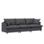 Module de repose-pieds 33 * 27,5 "pour canapé modulaire modulaire, assise large, chenille, 2 couleurs (repose-pieds seulement)-738315036