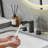 Waterfall 8 In. Widespread Double-Handle Bathroom Faucet-107559458