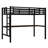 Twin Xl Metal Loft Bed With Desk, Power Output & Classy Bedroom Appearance Desk - Convenient For Daily Use