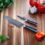 Swiss Diamond Hammered Chef/Paring Knife Set