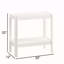 Table de chevet blanche Yonda-940288321