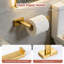 Ensemble de barre à serviettes en acier inoxydable 5 pièces Gold-129170276