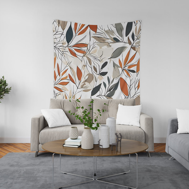 Tapisserie murale, H 80 po x l 68 po