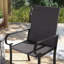 Ensemble de 4 chaises de salle à manger d'extérieur en osier Outsunny-336263916