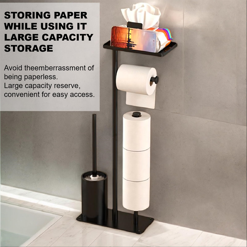 Free Standing Toilet Paper Holder