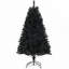 Arbre de Noël artificiel de 6 pi de hauteur avec 1000 pointes de branches, conception à ouverture automatique et base en acier pour une installation facile et un décor des Fêtes