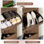 Armoire à chaussures à 3 niveaux avec banc à chaussures, tablettes amovibles-133255693