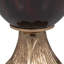 Abstract Glass Vase with Gold Accents-1461252933