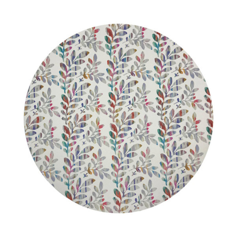 Tuileries Champagne Vegan Leather Round Coasters, Champagne