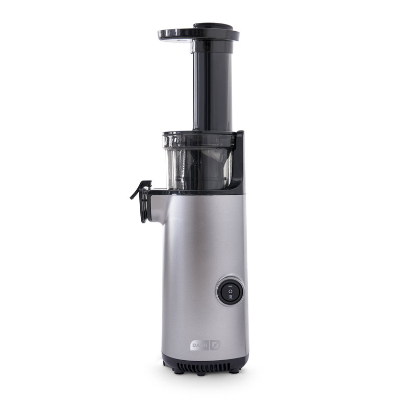 DASH Deluxe Compact Cold-Press Power Juicer, Graphite