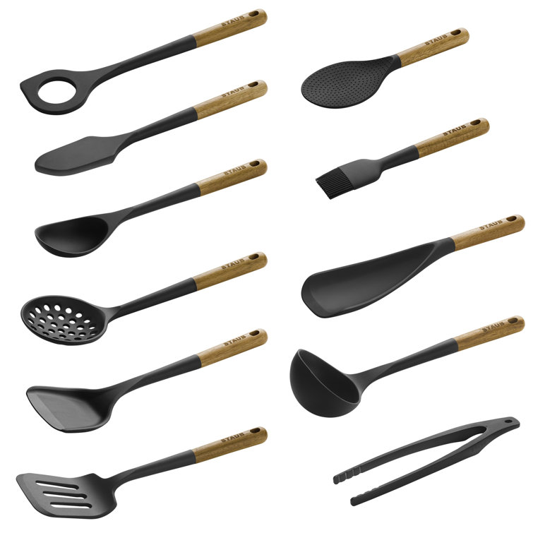 https://assets.wfcdn.com/im/31762977/resize-h755-w755%5Ecompr-r85/2523/252302031/Staub+Silicone+with+Wood+Handle+11+Piece+Cooking+Utensil+Set.jpg