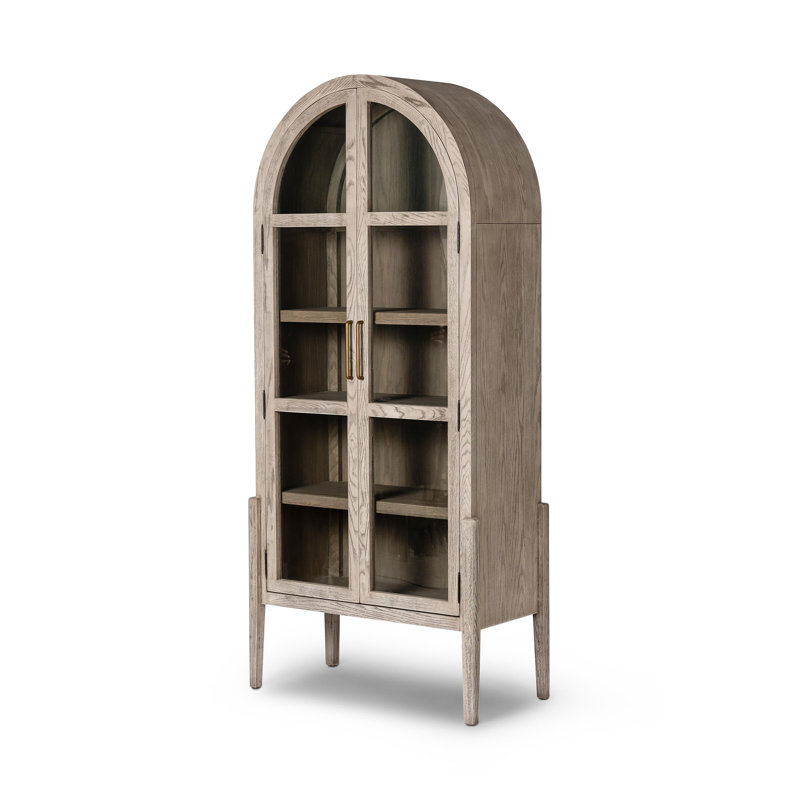 Midville Dining Cabinet, White/Neutral