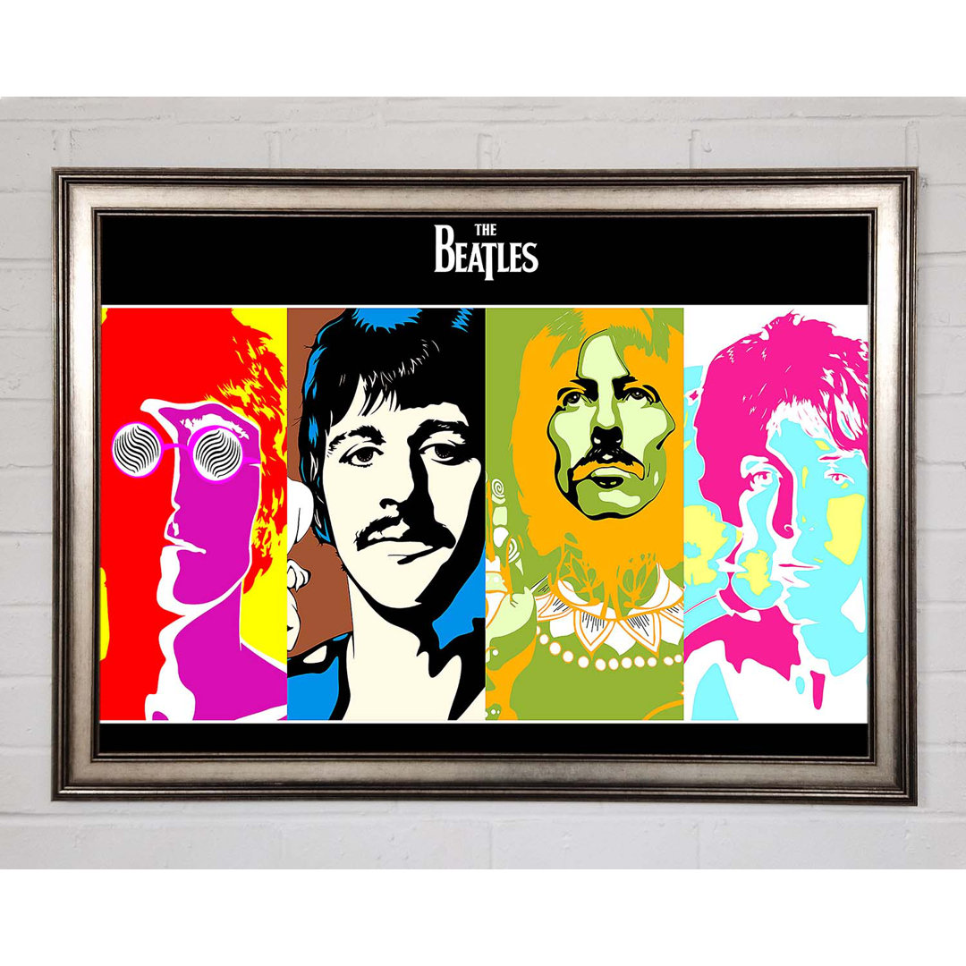 The Beatles Gerahmter Druck Wandkunst