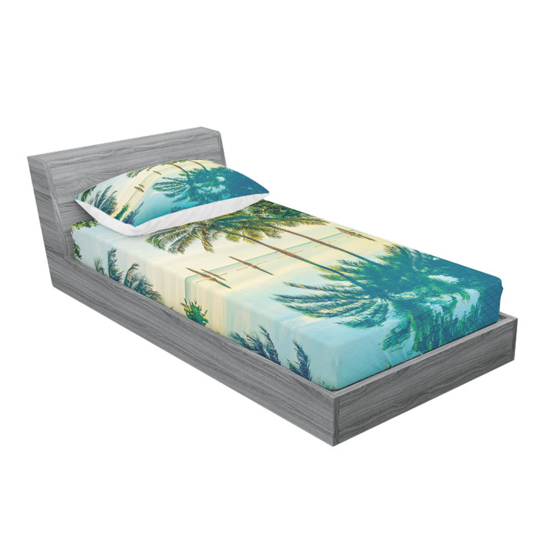 Microfiber Sheet Set, Twin XL Sheet Set with Fitted Sheet