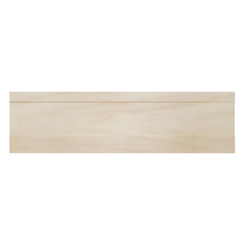 Wm366 - Moulure de bois franc massif à structure coloniale Americraft, P 11/16 po x l 2 1/4 po x L 96 po, peuplier teinté