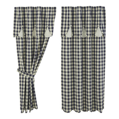 Paire de rideaux obscurcissant 100% coton Jeiri