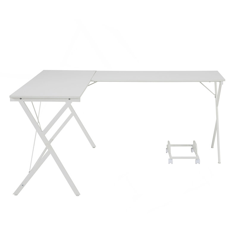 Bureau d'ordinateur Dazenus, Blanc