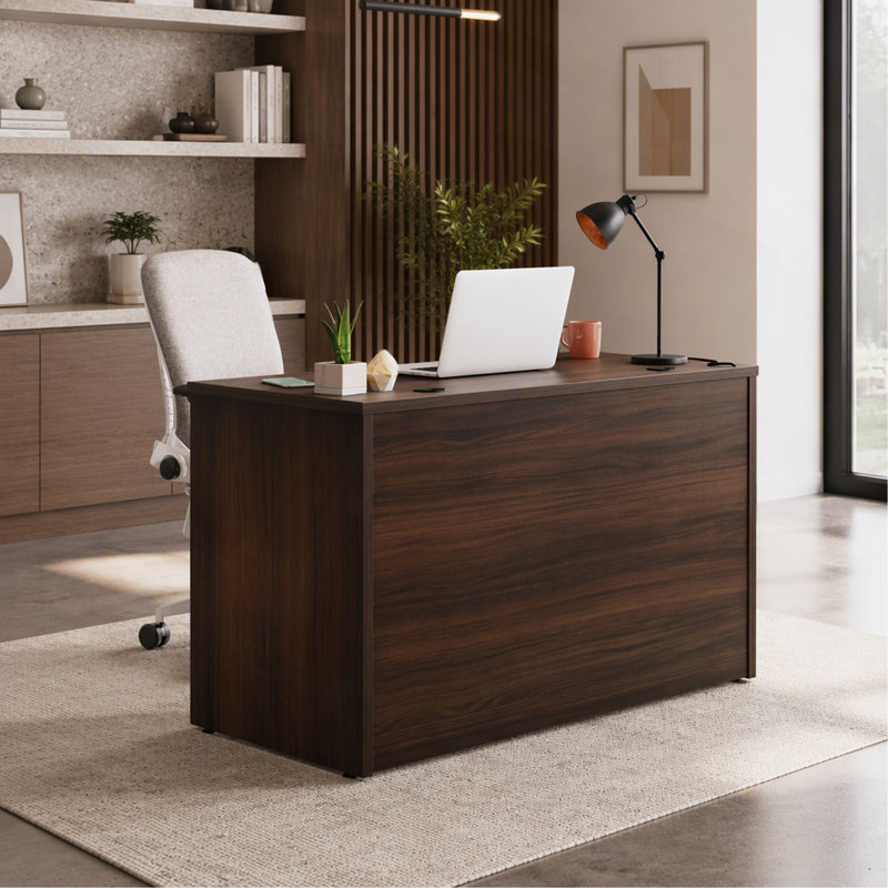 Ensemble de bureau et classeur latéral, finition