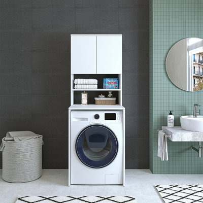 Manufactured Wood Laundry Room Organiser