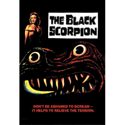 Pop Culture Graphics " The Black Scorpion Movie Poster "