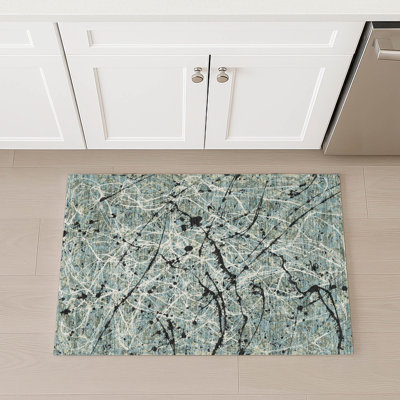 Machine Washable Indoor/Outdoor Jozwiak ACN2389 Abstract Rug