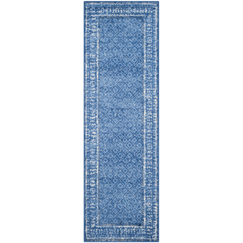 Onecre Geometric Area Rug, Runner 76 x 244 cm