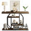 120cm Solid Wood Top Console Table