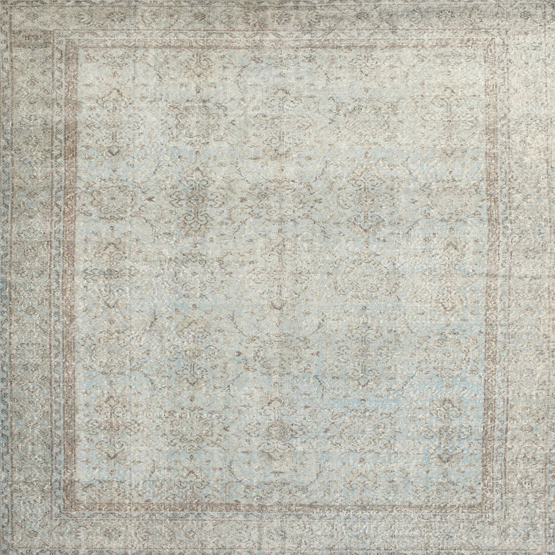 Tapis traditionnel rose Jeffress, Rectangle 6 pi x 9 pi