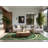 Soft Plush Escarcega St Patties Modern & Contemporary Abstract Area Rug in Green – Green Binding-55362051