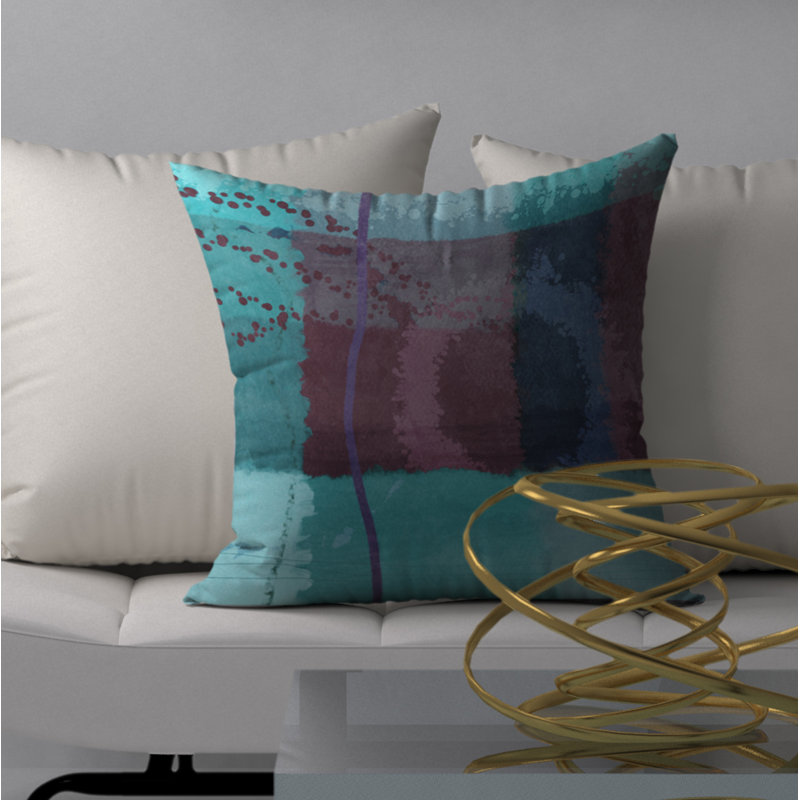 Housse de coussin carrée/insert, 24" X 24"