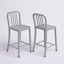 Commercial Grade Metal Indoor-Outdoor Stool with Vertical Slat Back-1056393367-1056393374