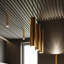 Lagos 3 - Light Polished Gold Kitchen Island Pendant