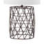 Lampe de table en laiton 21,5 po
