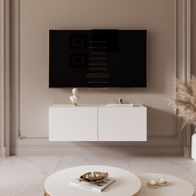 Takella Unfinished TV Stand for TVs up to 85"
