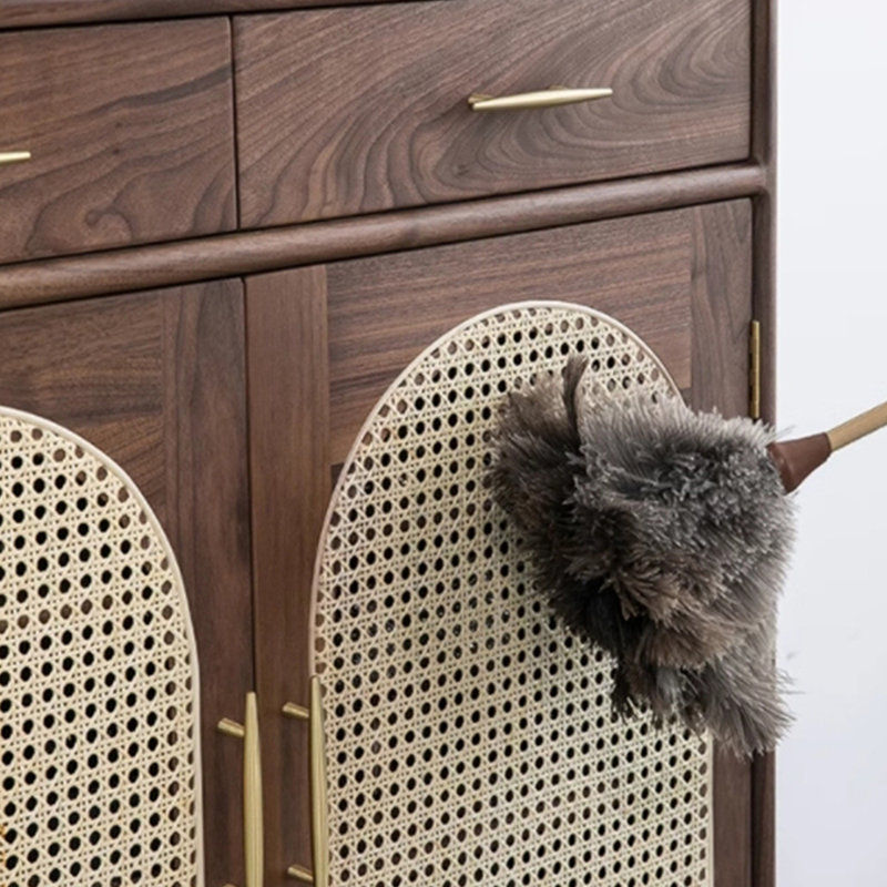 Armoire à chaussures rétro et pratique