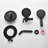 High Pressure 7-Way Shower Head Combo, Hand Held Shower & Rain Shower Separately or Together with Rough-in Valve-123186782
