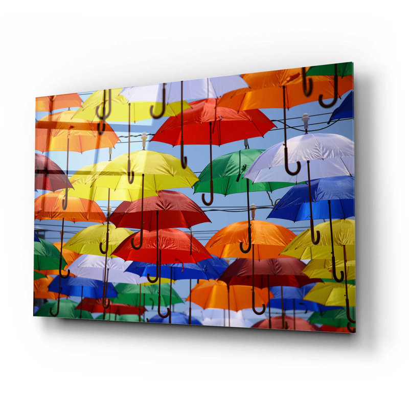 «Rains Umbrellas» par Epic Portfolio, H 16 po x l 24 po x P 0,2 po
