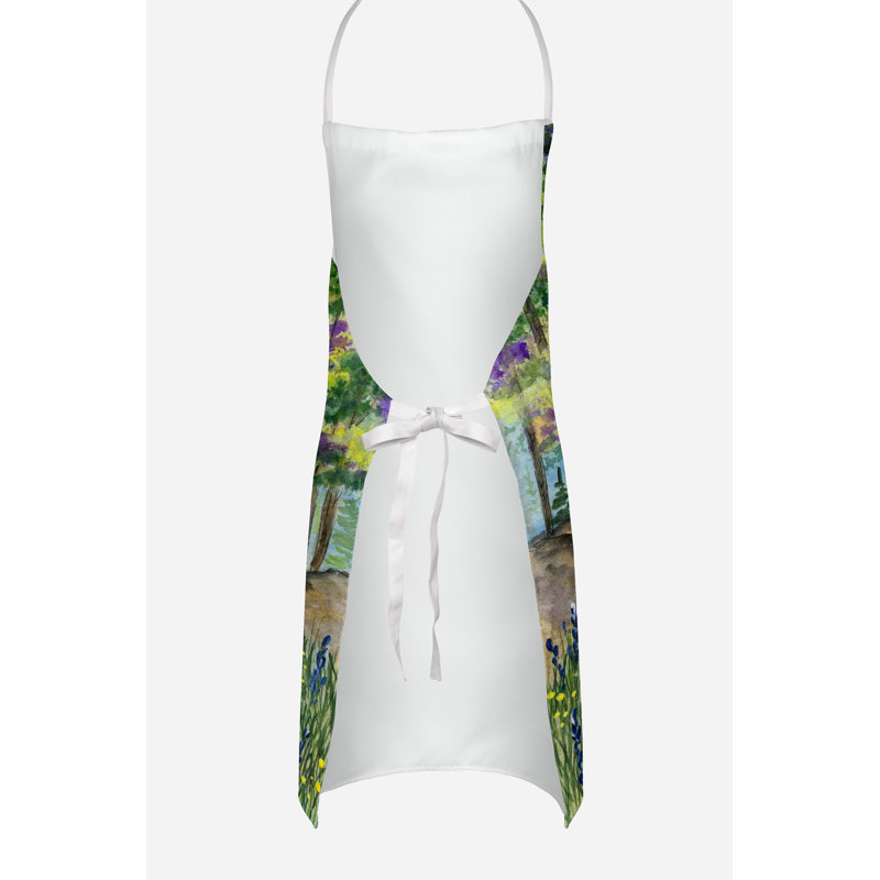 No Pattern Bib Apron