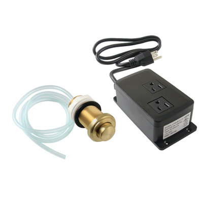Kingston Brass Trimscape Dual Outlet Garbage Disposal Air Switch Kit