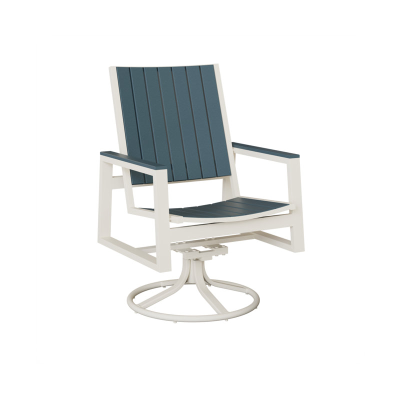 Chaise berçante berçante pivotante Berlin Gardens Vida, Ardoise
