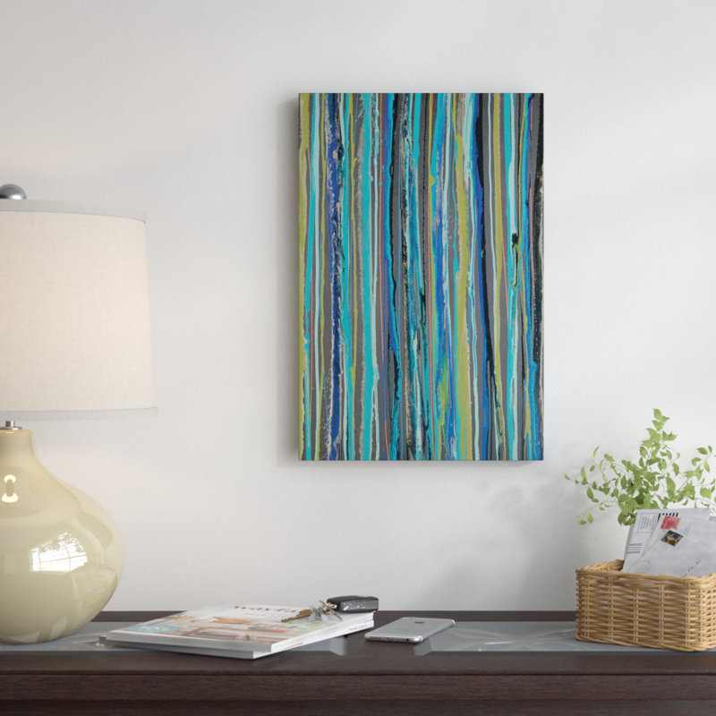 « peacock », reproduction sur toile, H 26 po x l 18 po x P 1,5 po, Toile avec cadre noir